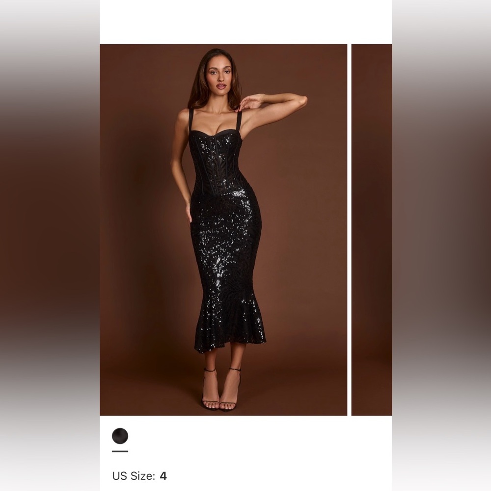 Raffaella embellished corset dress
